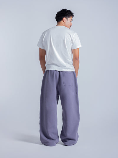 SIGNATURE BAGGY SWEATPANTS - DUSTY VIOLET