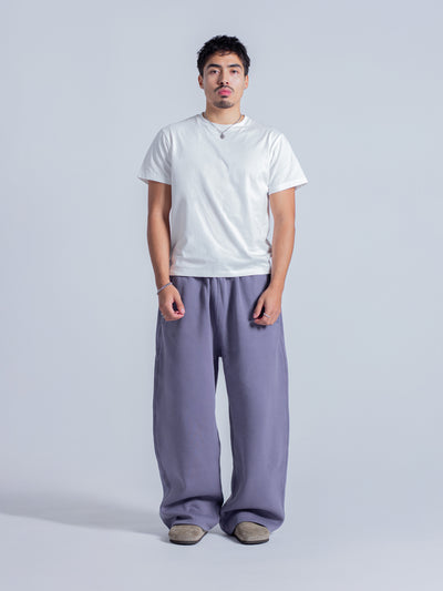 SIGNATURE BAGGY SWEATPANTS - DUSTY VIOLET