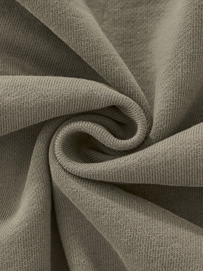 EMBROIDERED STARS HOODIE - FADED OLIVE