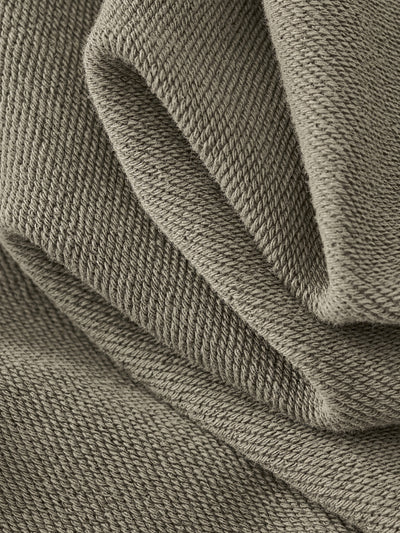 EMBROIDERED STARS HOODIE - FADED OLIVE