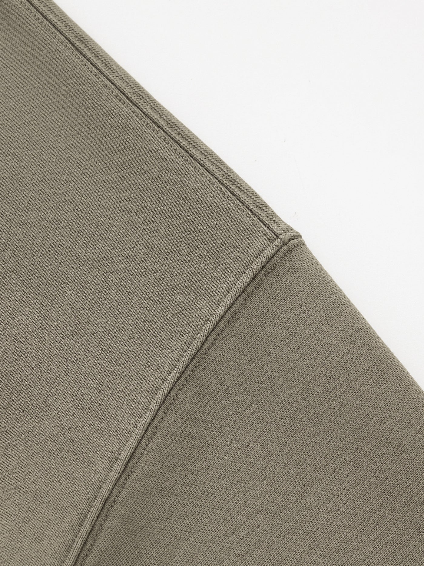 EMBROIDERED STARS HOODIE - FADED OLIVE