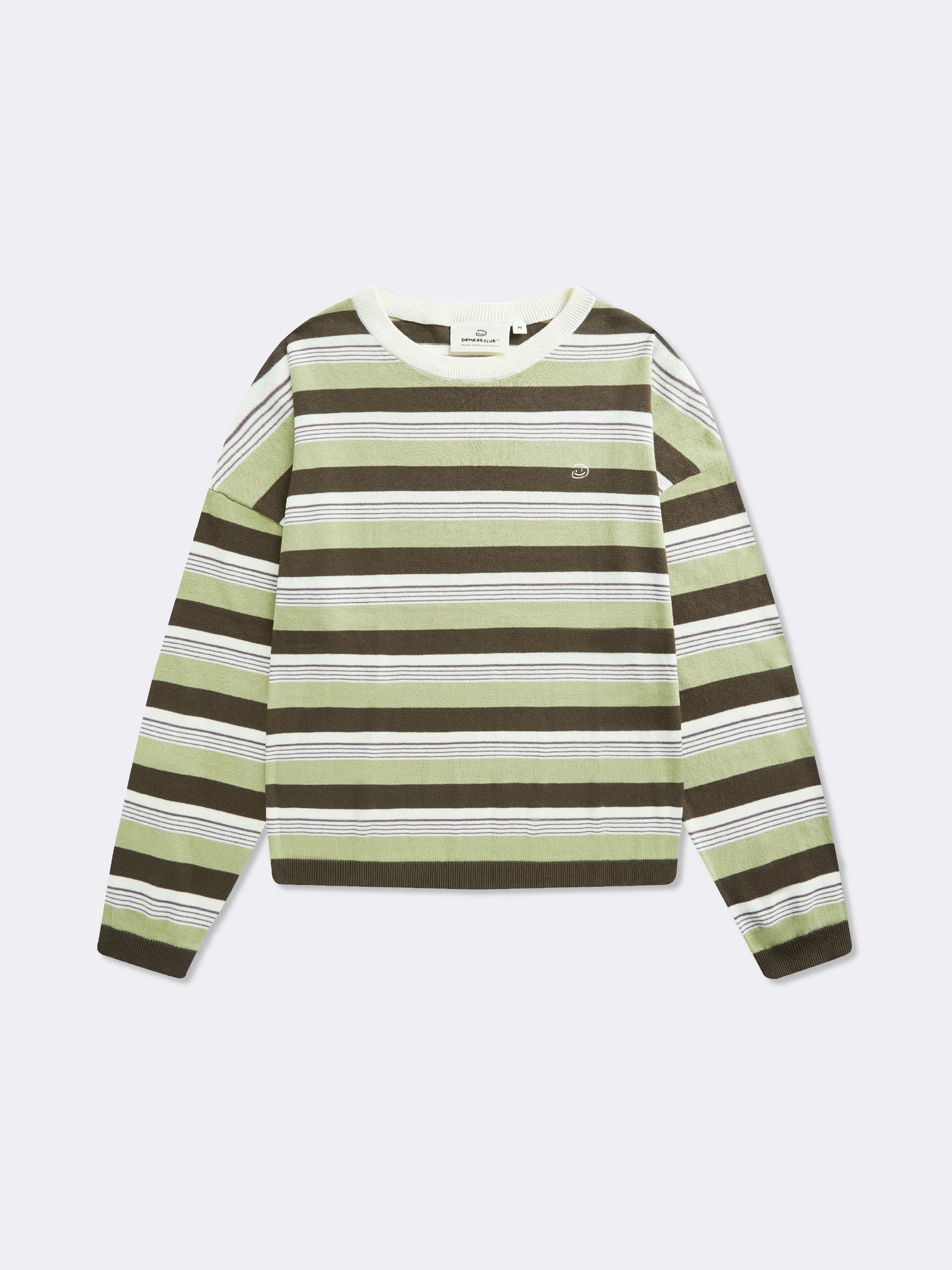 STRIPED LONG SLEEVE - GREEN