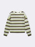STRIPED LONG SLEEVE - GREEN