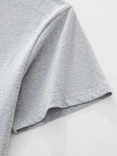 DAILY FITTED TEE - GREY