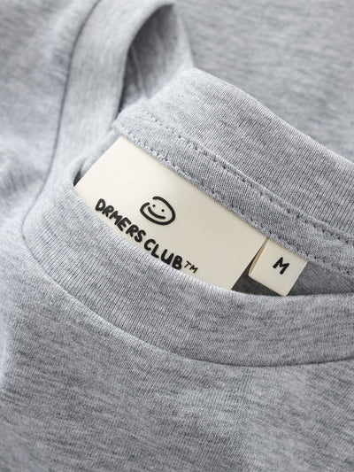 DAILY FITTED TEE - GREY
