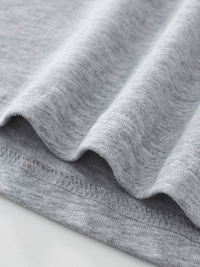 DAILY FITTED TEE - GREY