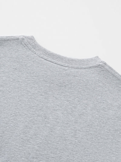 DAILY FITTED TEE - GREY