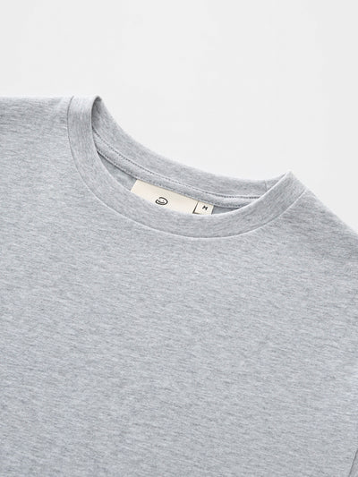 DAILY FITTED TEE - GREY