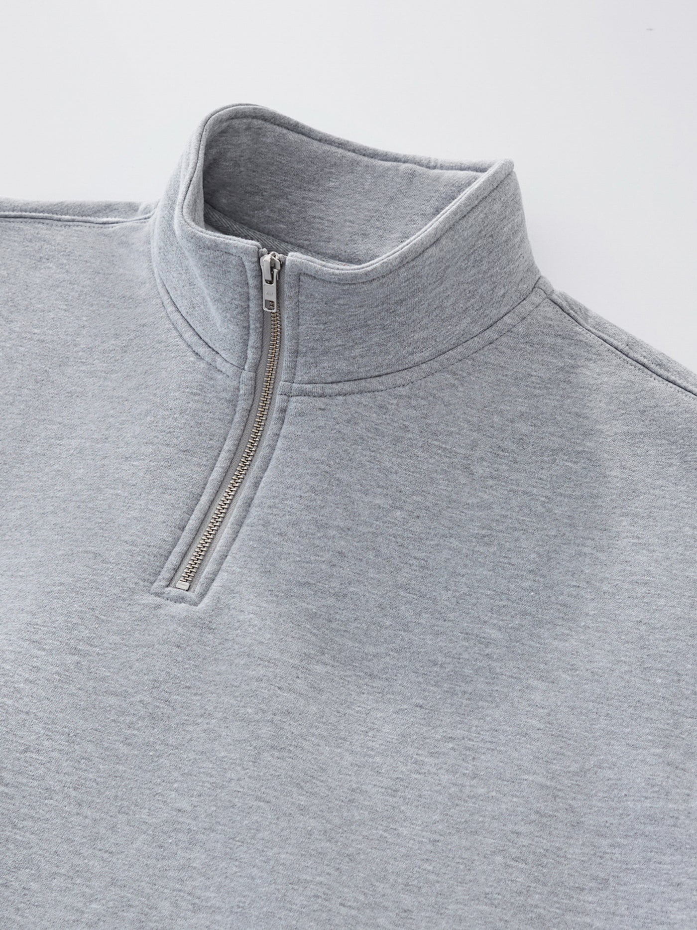 QUARTER ZIP FLEECE - GREY