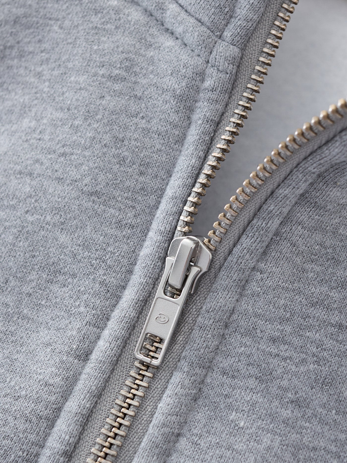 QUARTER ZIP FLEECE - GREY
