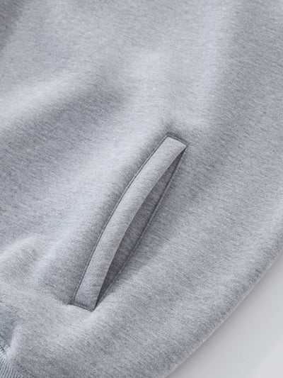 QUARTER ZIP FLEECE - GREY