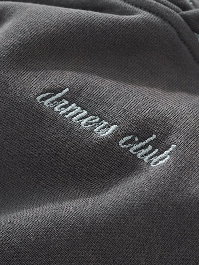 EMBROIDERED STARS HOODIE - WARM GREY