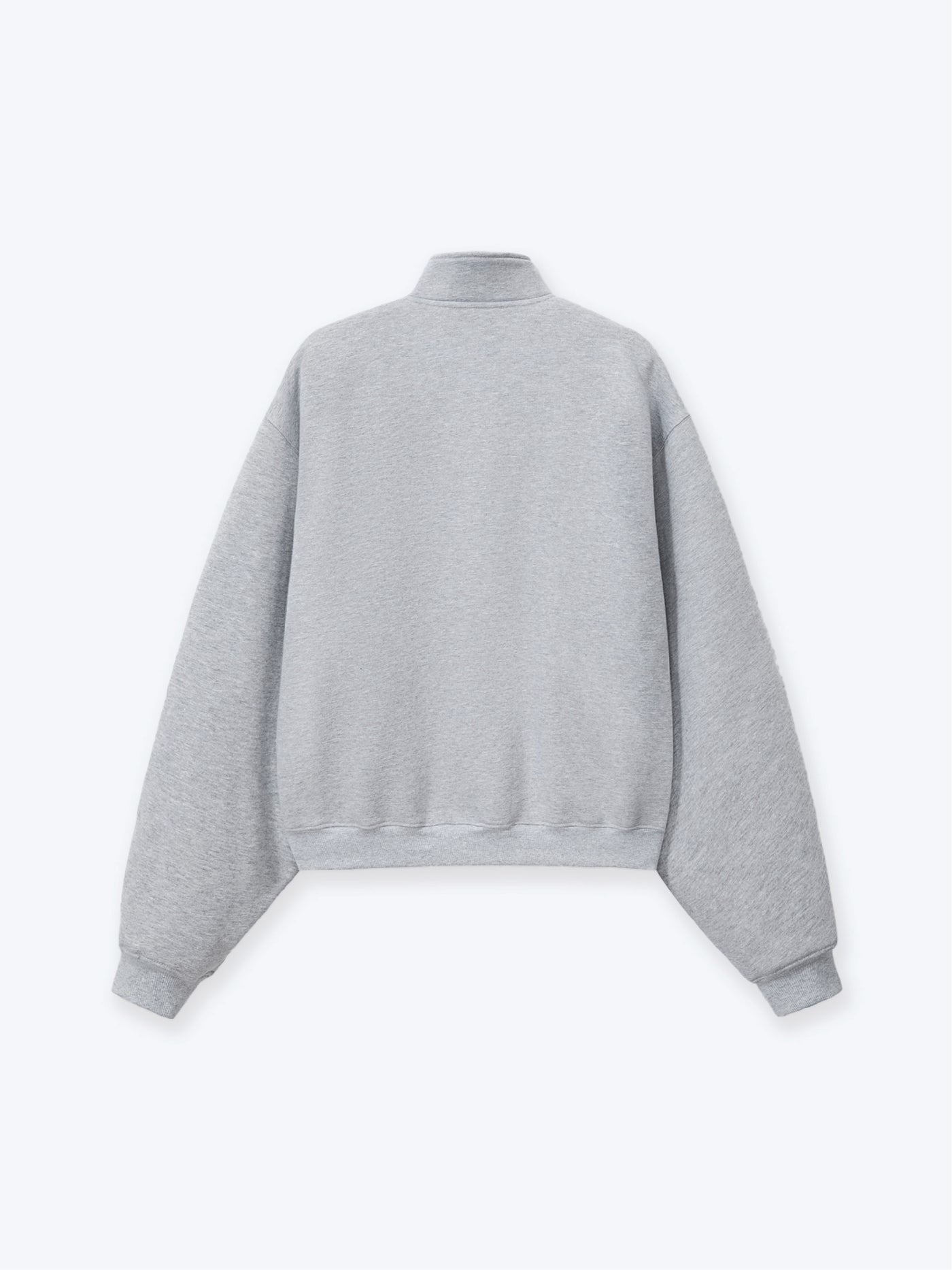 QUARTER ZIP FLEECE - GREY