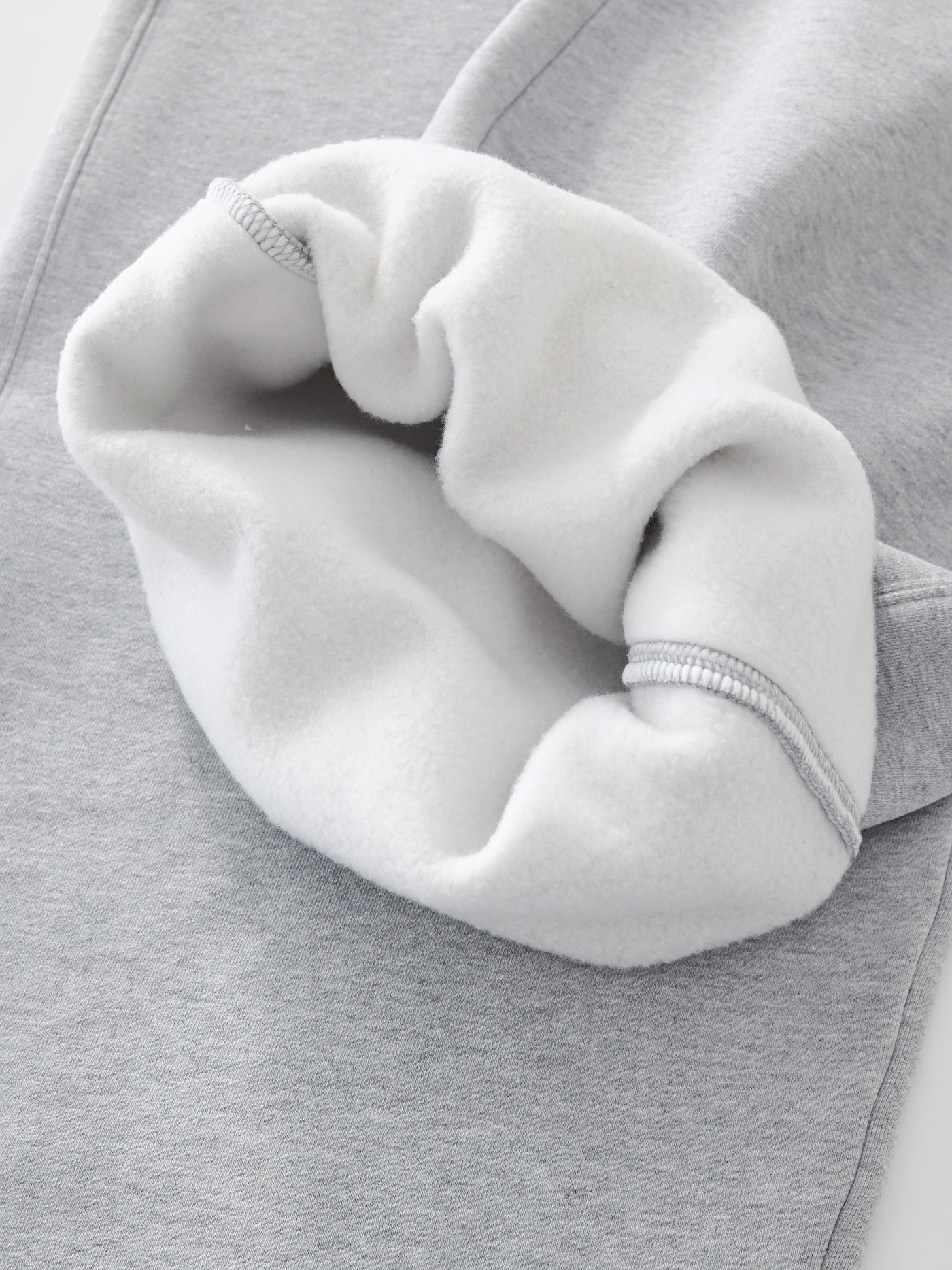 SIGNATURE BAGGY SWEATPANTS - HEATHER GREY