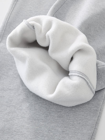 SIGNATURE BAGGY SWEATPANTS - HEATHER GREY