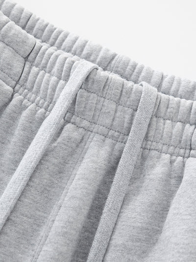 SIGNATURE BAGGY SWEATPANTS - HEATHER GREY