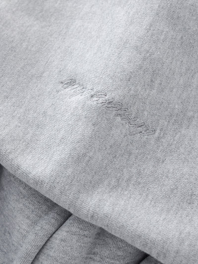 SIGNATURE BASIC DOUBLE ZIP - HEATHER GREY