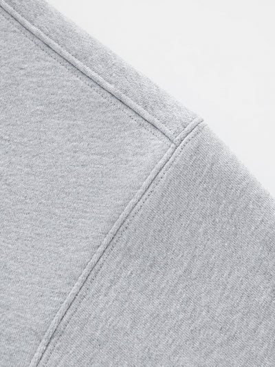 SIGNATURE BASIC DOUBLE ZIP - HEATHER GREY