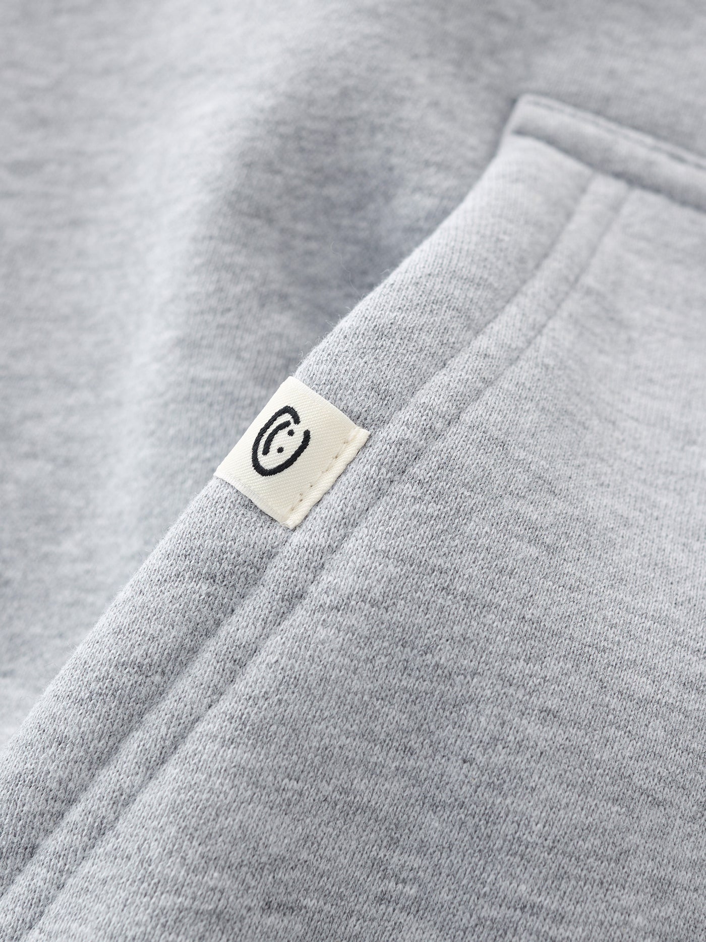 SIGNATURE BASIC DOUBLE ZIP - HEATHER GREY