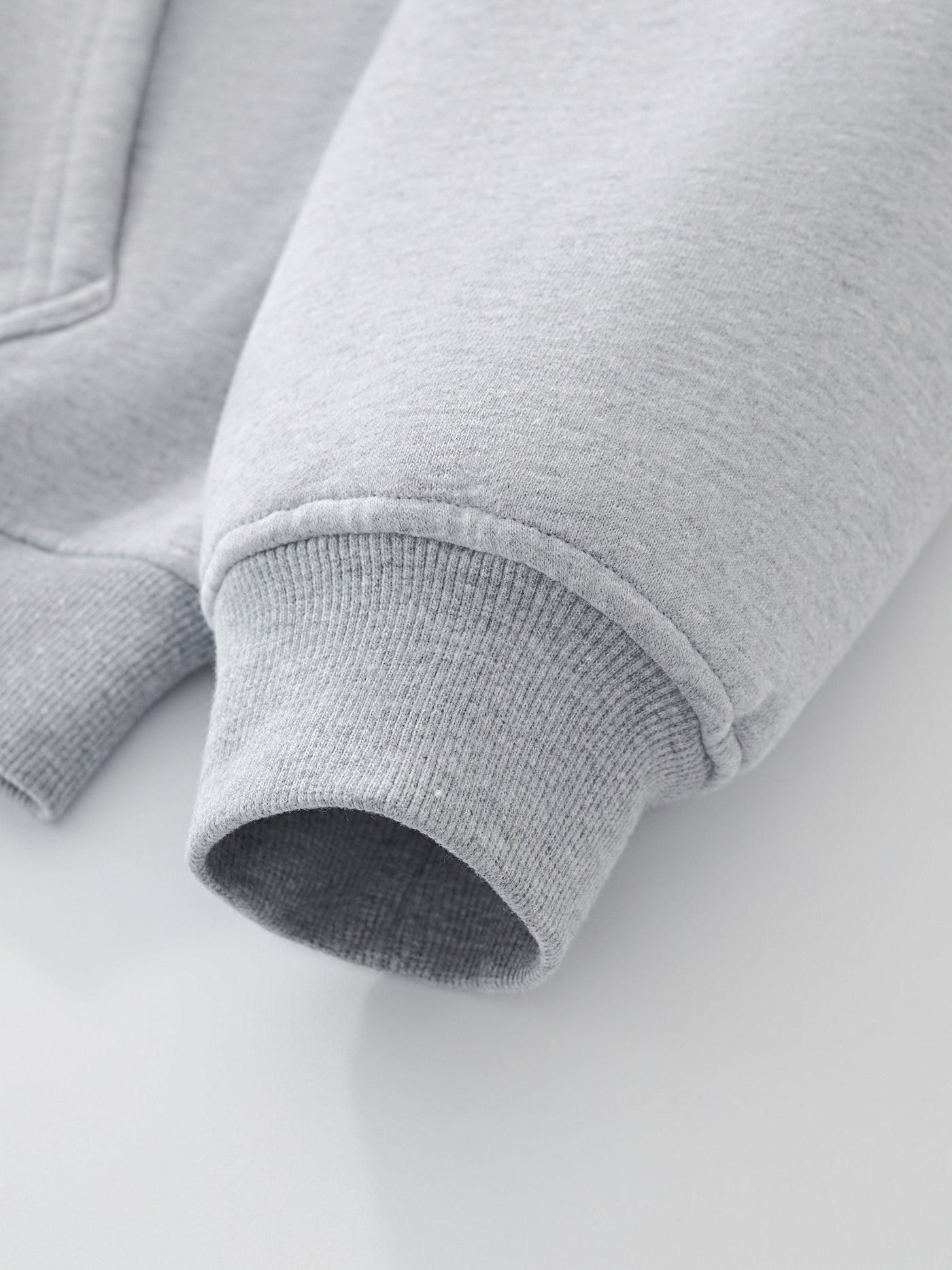 SIGNATURE BASIC DOUBLE ZIP - HEATHER GREY