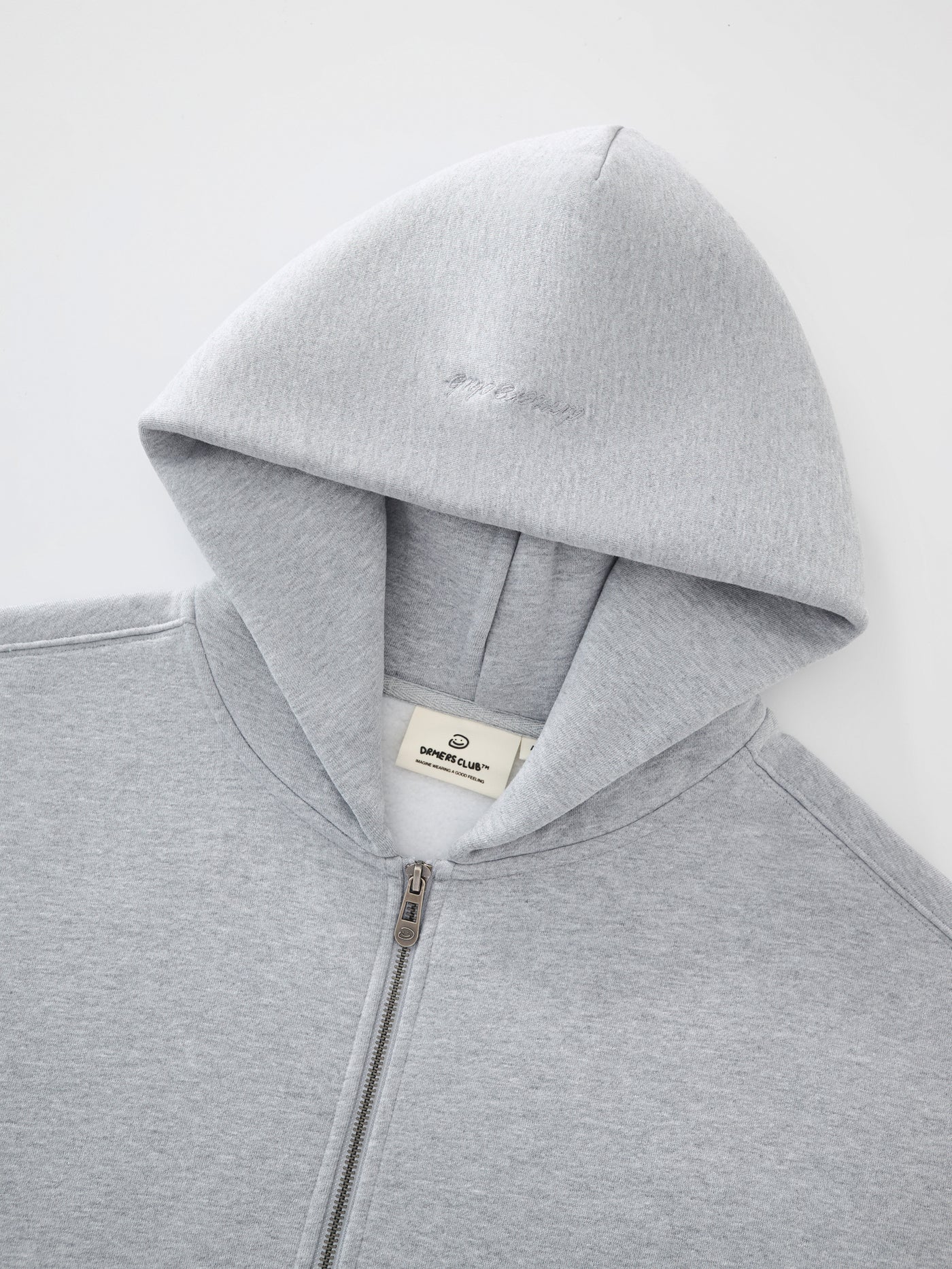 SIGNATURE BASIC DOUBLE ZIP - HEATHER GREY