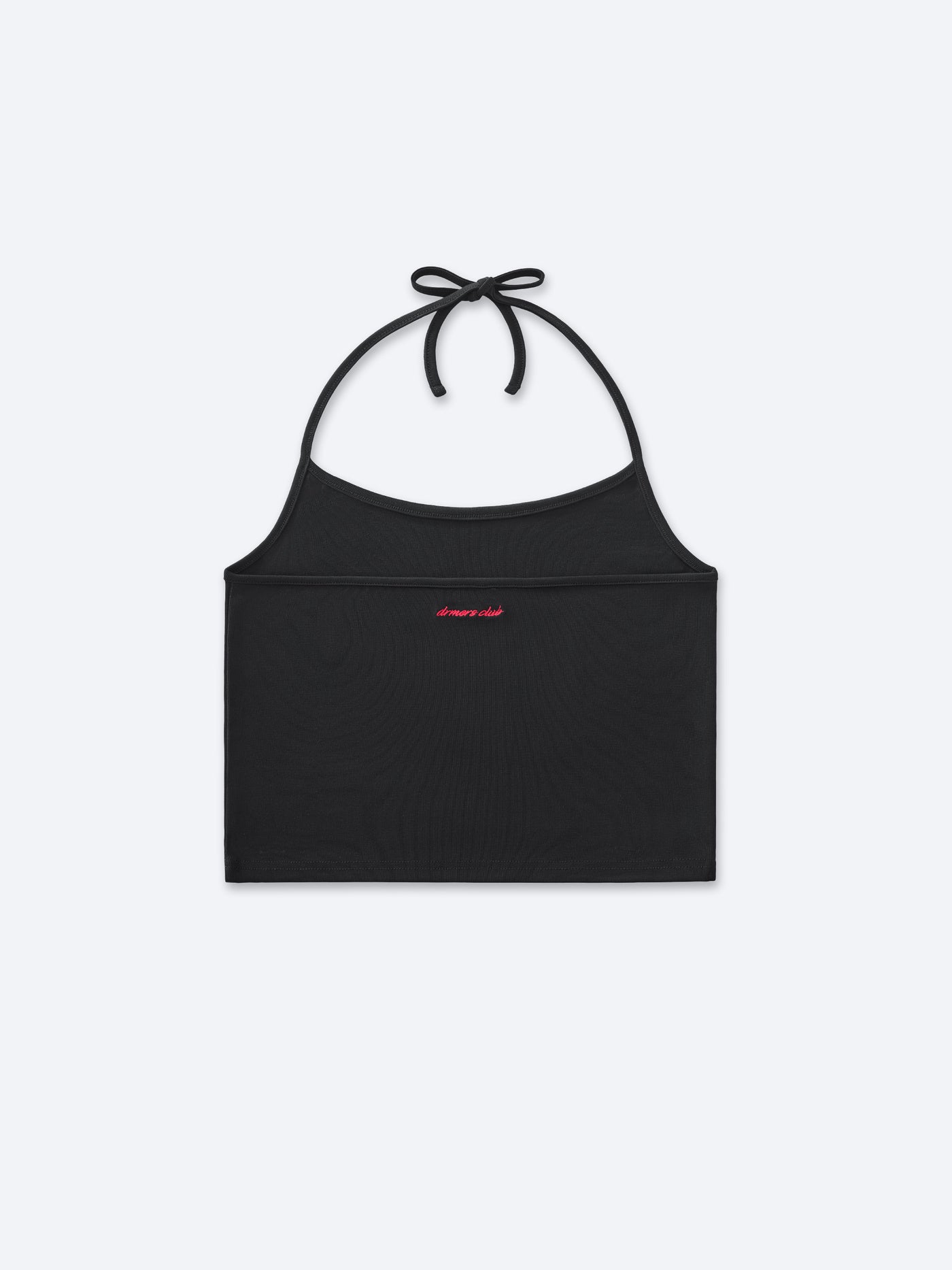 HALTER TANK TOP - BLACK