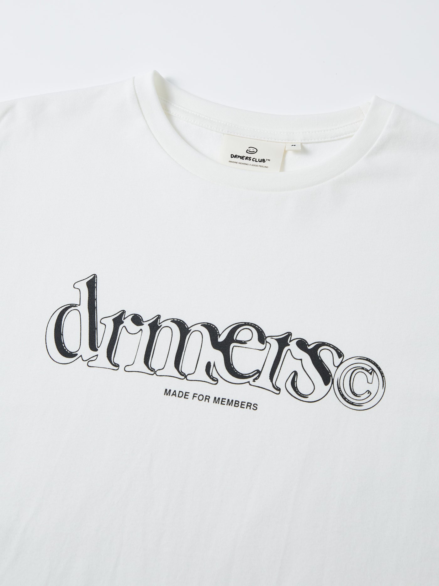 HOLLOW DRMERS TEE - WHITE
