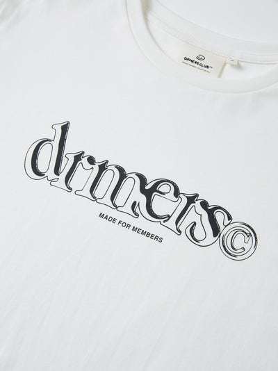 HOLLOW DRMERS TEE - WHITE