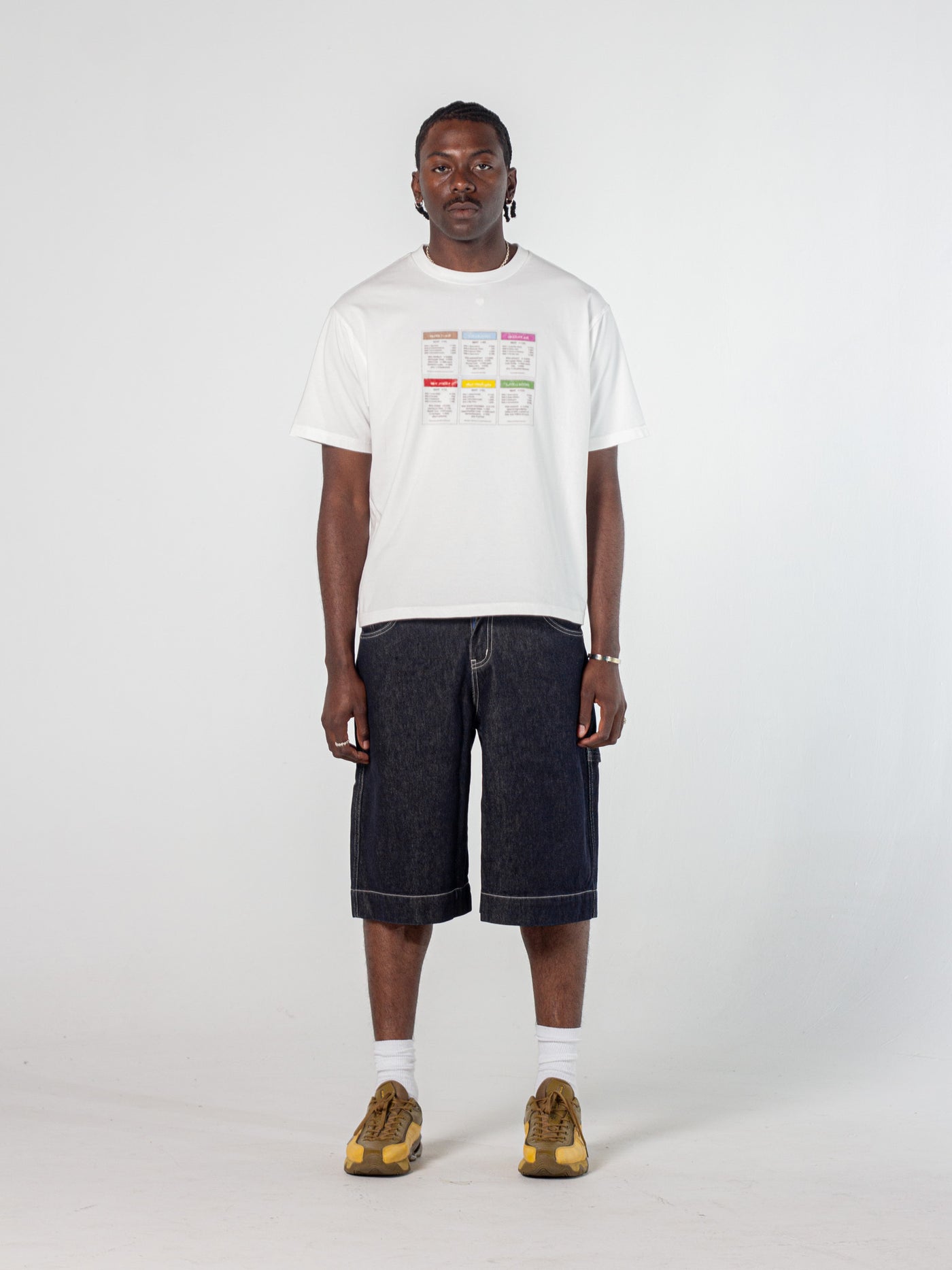 PROPERTY CARDS TEE - WHITE