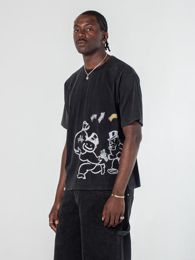 CHANCE ENCOUNTER TEE - VINTAGE BLACK