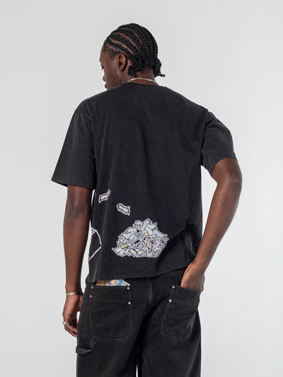 CHANCE ENCOUNTER TEE - VINTAGE BLACK