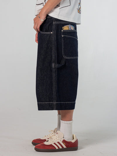 MONEY JORTS - INDIGO