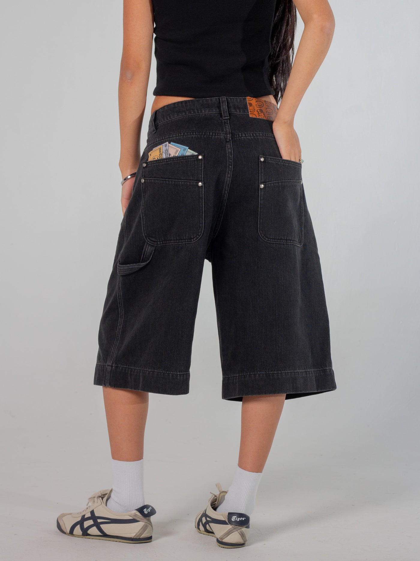 MONEY JORTS - BLACK