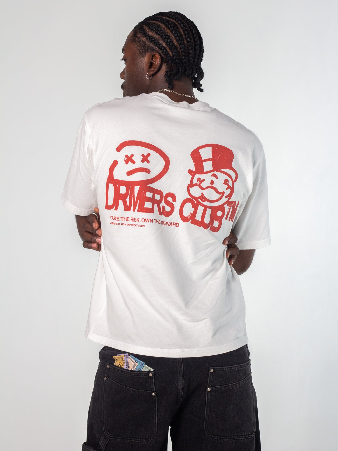 RISK & REWARD TEE - WHITE