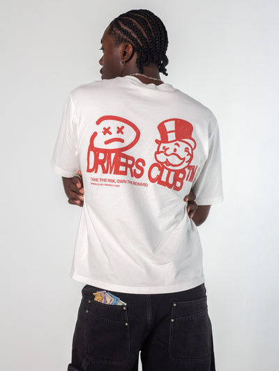 RISK & REWARD TEE - WHITE