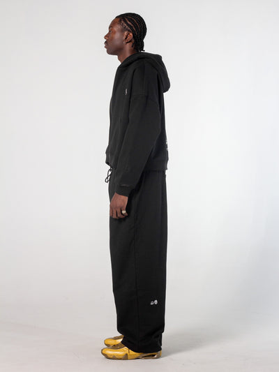 MONOPOLY MAN X DRMER KID SWEATPANTS - BLACK