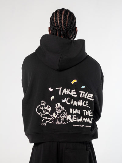 CHANCE ENCOUNTER ZIP UP - BLACK