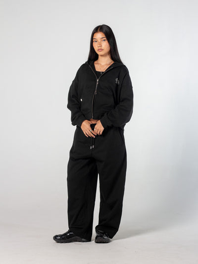 CHANCE ENCOUNTER ZIP UP - BLACK