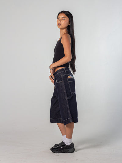 MONEY JORTS - INDIGO