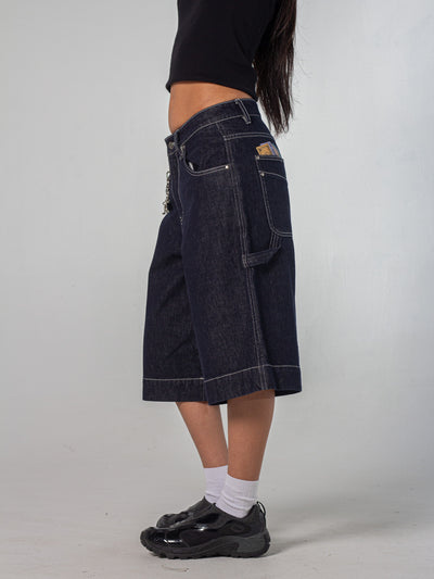 MONEY JORTS - INDIGO