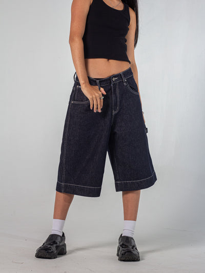 MONEY JORTS - INDIGO