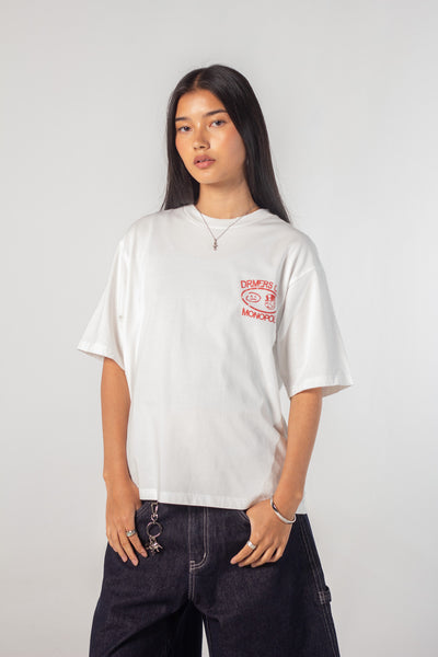 RISK & REWARD TEE - WHITE