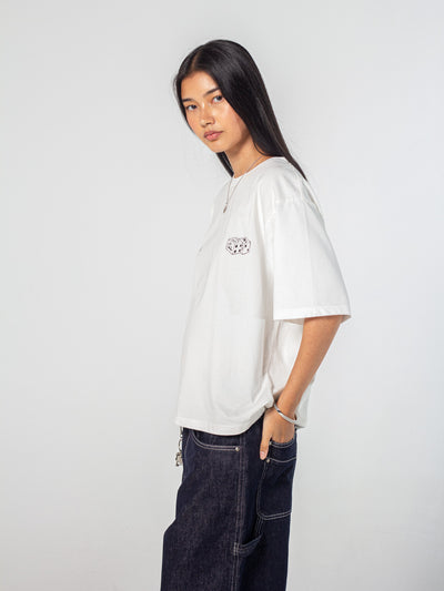 GAME PIECES TEE - WHITE
