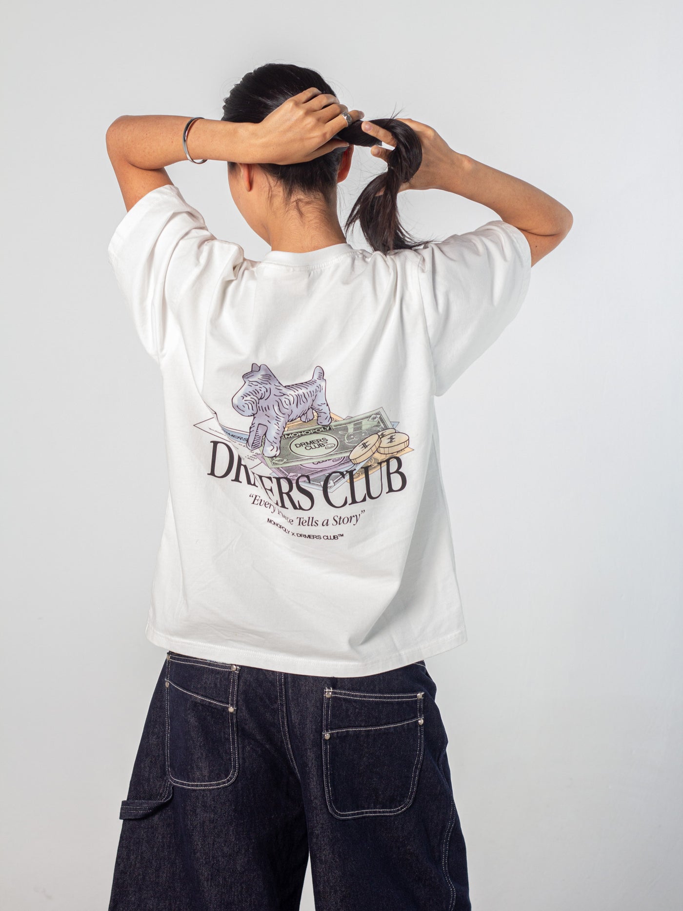 GAME PIECES TEE - WHITE