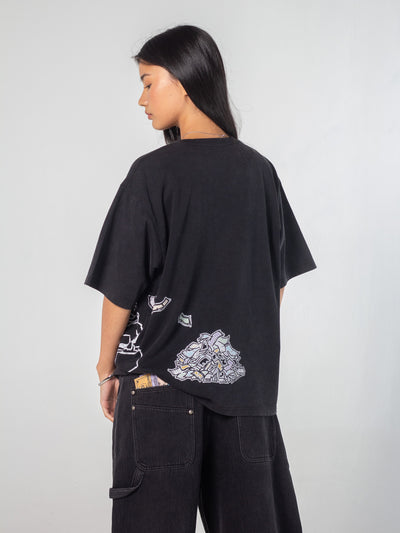 CHANCE ENCOUNTER TEE - VINTAGE BLACK