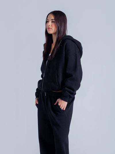 SIGNATURE BASIC DOUBLE ZIP - BLACK