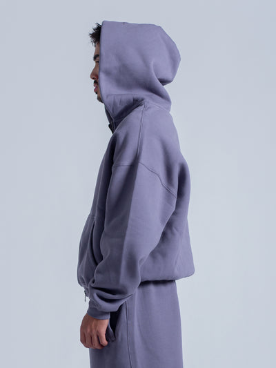 SIGNATURE BASIC DOUBLE ZIP - DUSTY VIOLET