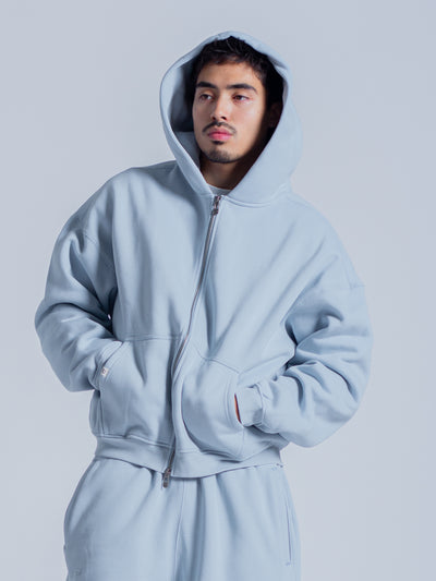 SIGNATURE BASIC DOUBLE ZIP - SKY BLUE