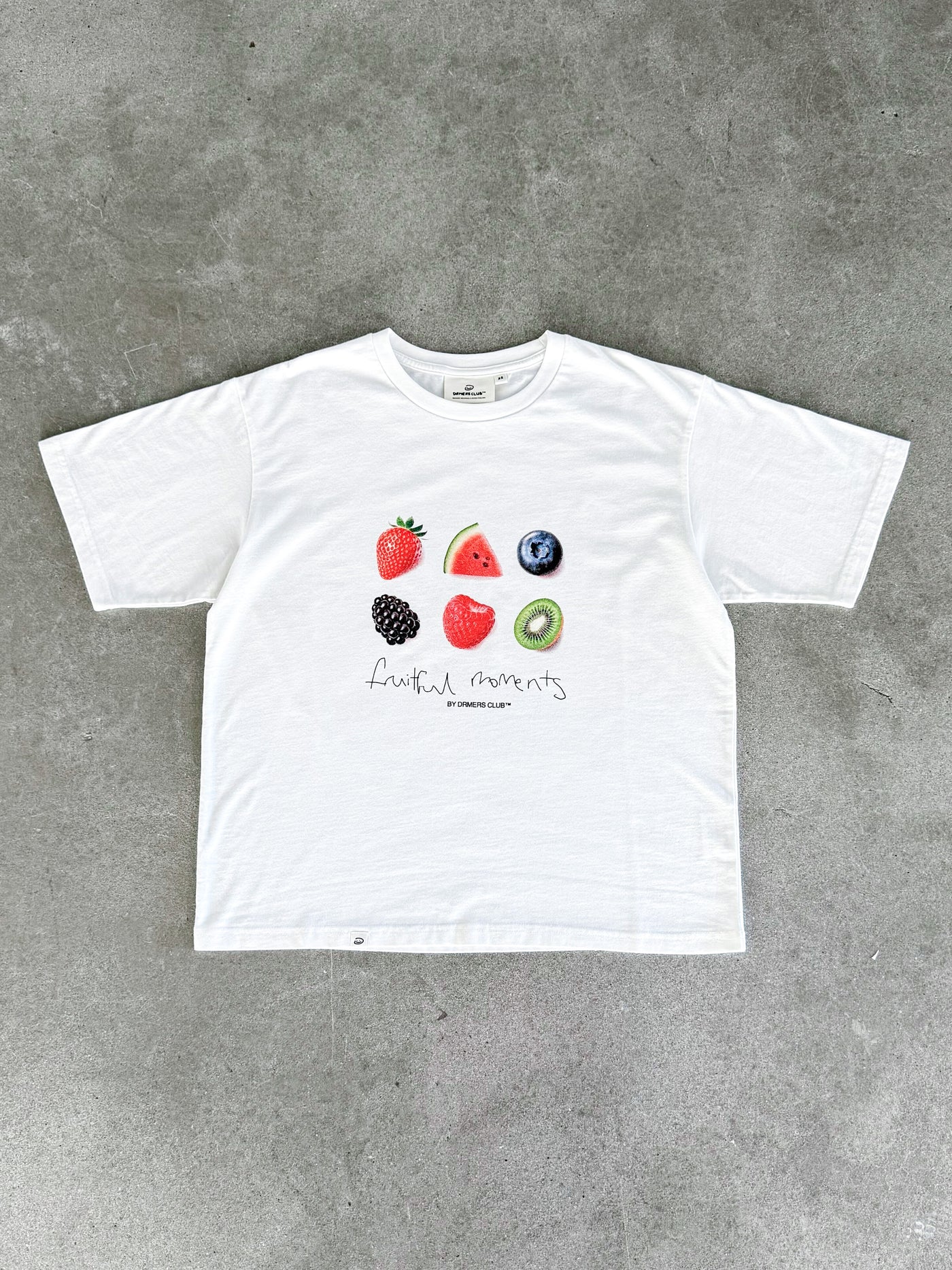 FRUITFUL MOMENTS TEE - WHITE