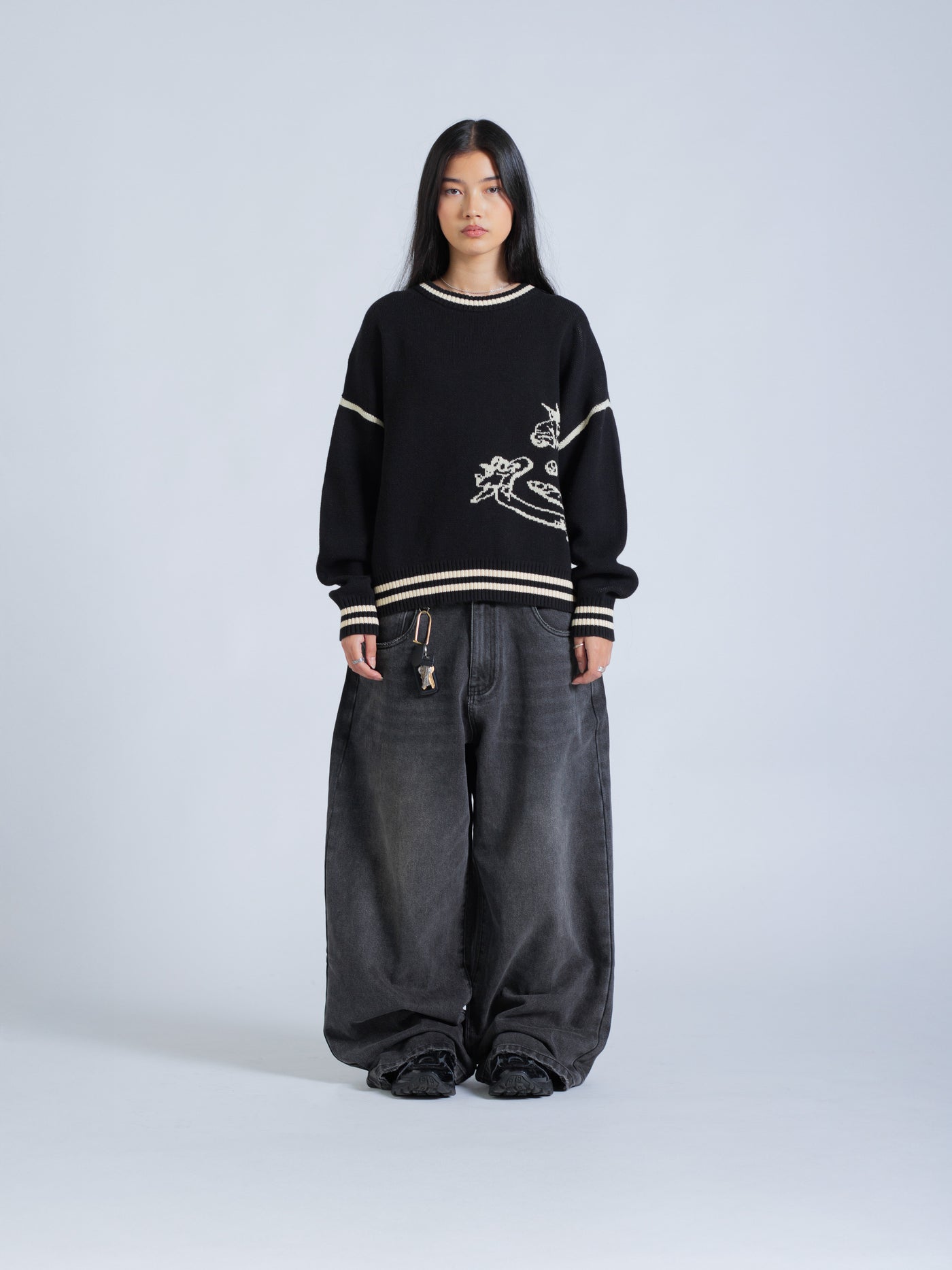CHERUBS KNIT - BLACK